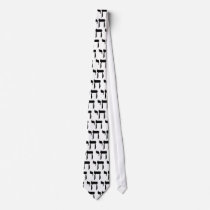 Hebrew Chai Symbol Neckties