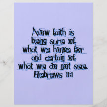 Hebrews 11:1 flyer