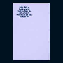 Hebrews 11:1 stationery