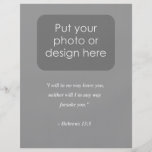 HEBREWS 13:5 FULL COLOR FLYER