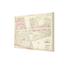 Hebron Manufacturing Company cotton mill Gallery Wrap Canvas
