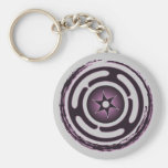 Hecate's Wheel (Purple) Keychain