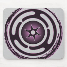 Hecate's Wheel (Purple) Mousepad