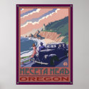 Heceta Head Lighthouse, Oregon Coast Poster posters