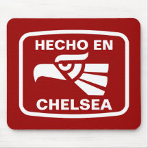 Hecho en Chelsea personalizado custom personalized Mouse Pads