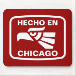 Hecho en Chicago personalizado custom personalized Mouse Mats