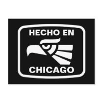 Hecho en Chicago personalizado custom personalized Postcards
