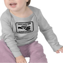 Hecho en Chicago personalizado custom personalized Shirt