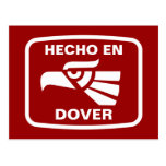 Hecho en Dover personalizado custom personalized Post Card