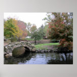 Heckscher Park, Huntington, Long Island, New York Poster