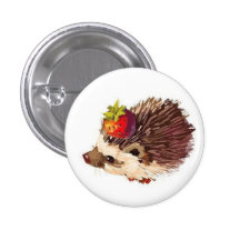 hedgehog badges avec agrafe