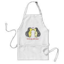 Hedgehog Cooks Aprons
