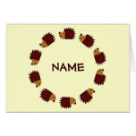 Hedgehog Crossing! Cards