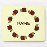 Hedgehog Crossing! Mouse Pad