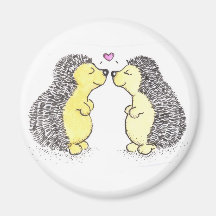 Hedgehog Love Magnets