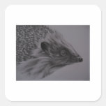 Hedgehog Products Square Sticker