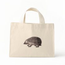 Hedgehog Tote Bag for Hedgehog Lovers