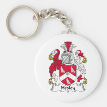 Hedley Family Crest Key Chain