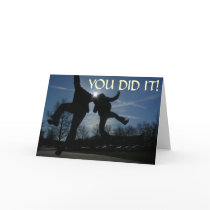 heel click, YOU DID IT! Card