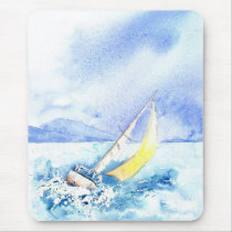 'Heeled Over' Mousepad
