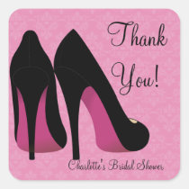 Heels Bridal Shower Party Favour Sticker stickers