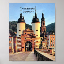 HEIDELBERG, ALLEMAGNE POSTERS