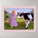 heidi cow girl poster FROM 14.95