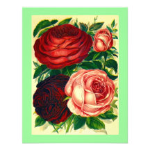 HEIRLOOM ROSES ~ PRETTY GRADUATION PARTY INVITES!