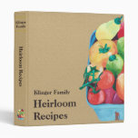 Heirloom Tomatoes Recipe Binder