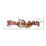 Heiter bis Folkig Autoaufkleber bumper stickers