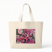 Helaine's VeniceGraffiti Canvas Bags