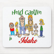 Held Captive in Idaho Mousepad