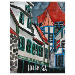 Helen GA vacation paradise German town Georgia art letterhead