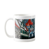 Helen GA vacation paradise German town Georgia art Coffee Mugs
