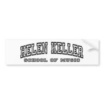 Helen Keller School of Music - Bumper Sticker