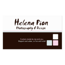 Helena Pion Business Card Template