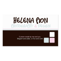 Helena Pion Business Cards