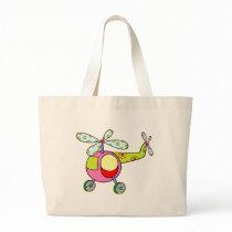Helicopter Canvas Bag