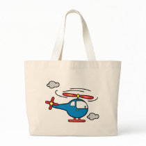 Helicopter Blue an Red Bag