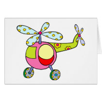 Helicopter Card