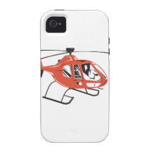 Helicopter Chopper Retro iPhone 4/4S Cover