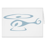 Helicopter in Swish Drawing Style cards