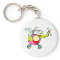 Helicopter Key Chains