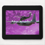 Helicopter Refuels From C-130 Mousepads