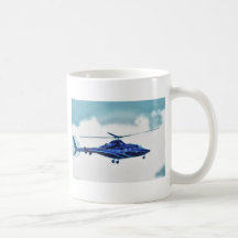 Helicopter Sky Clouds HDR Pictures Photo Shirt Mug