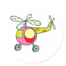 Helicopter Stickers