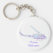 Hélicoptère marin porte-clé