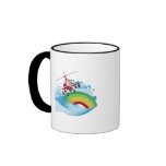 helicoptor ride vector design coffee mugs