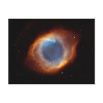 Helix Nebula "Eye of God" Hubble Telescope Postcard