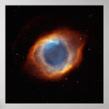 Helix Nebula "Eye of God" Hubble Telescope Print